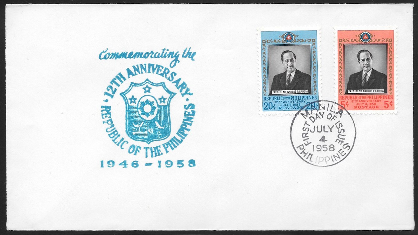 Philippines 1958 First Day Cover 